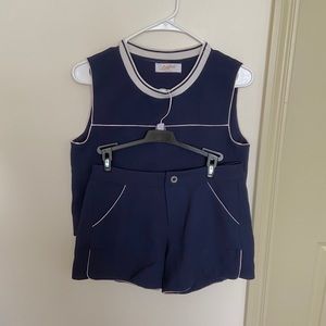 Summer tank ➕ shorts suits